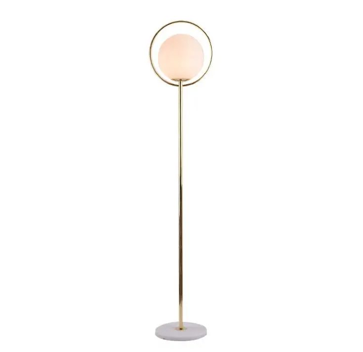 L Floor lamp fashion gold bedroom living room study office sitting floor LED bedside led lights beautiful | Лампы и освещение