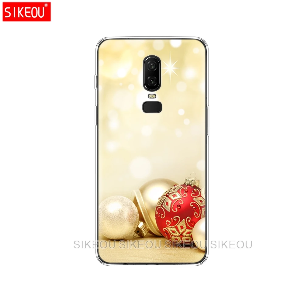 Силиконовый чехол для телефона Oneplus one plus 6 5T 5 3 A3000 A5000 на Новый год с Рождеством |