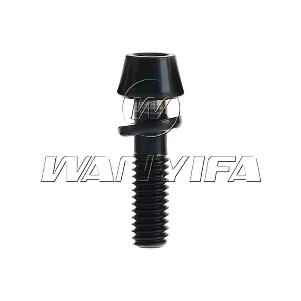 Титановый болт Ti M4x15.3mm шестигранный конус с шайбами титановые винты для велосипеда Ritchey C260