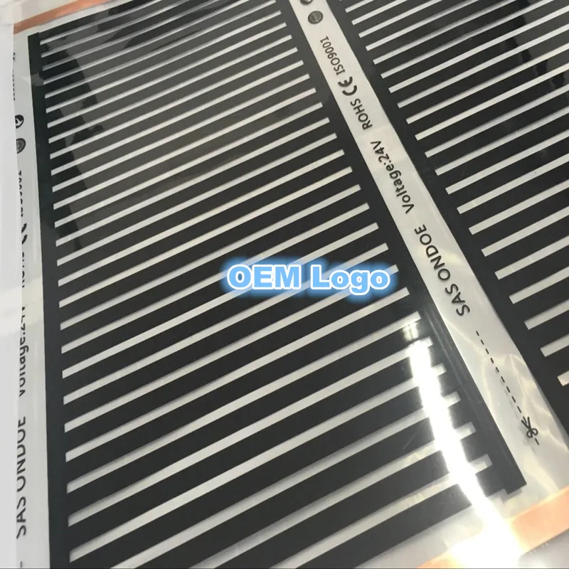 Бесплатная доставка в США теплый пол Наборы/Плёнки 1 квадратный метр с