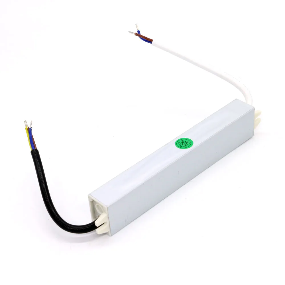 DC 12V Outdoor Waterproof ip67 Power Supply AC 90-250V to 20W Led Driver Constant Voltage for Lights |