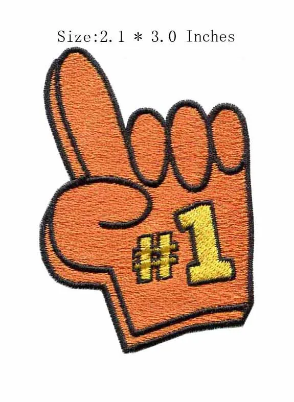 

Fingers 2.1"wide embroidery patch for dancing/merry christmas/letters