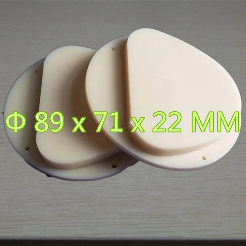 10 штук OD89x71x22 мм Стоматологическая лаборатория PMMA блоки для CAD/CAM фрезерование Amann