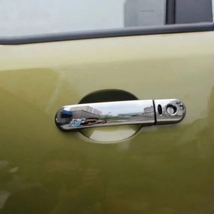 Для Nissan Versa / Tiida Latio 2007 2008 2009 2010 2011 2012 хромированная Автомобильная боковая дверная