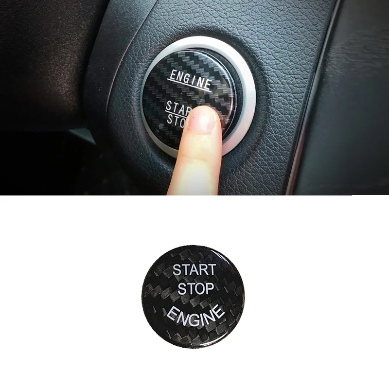 Для Mercedes Benz C GLC GLA CLA ML GL Class W205 X253 X156 C117 стиль двигателя старт стоп кнопка крышка