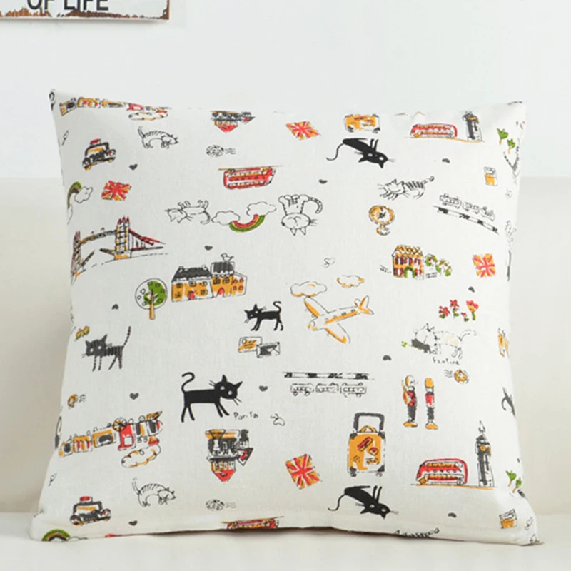 Высокое качество толстый 100 г задняя поясничная подушка крышка 18x18 дюймов 45x45 см