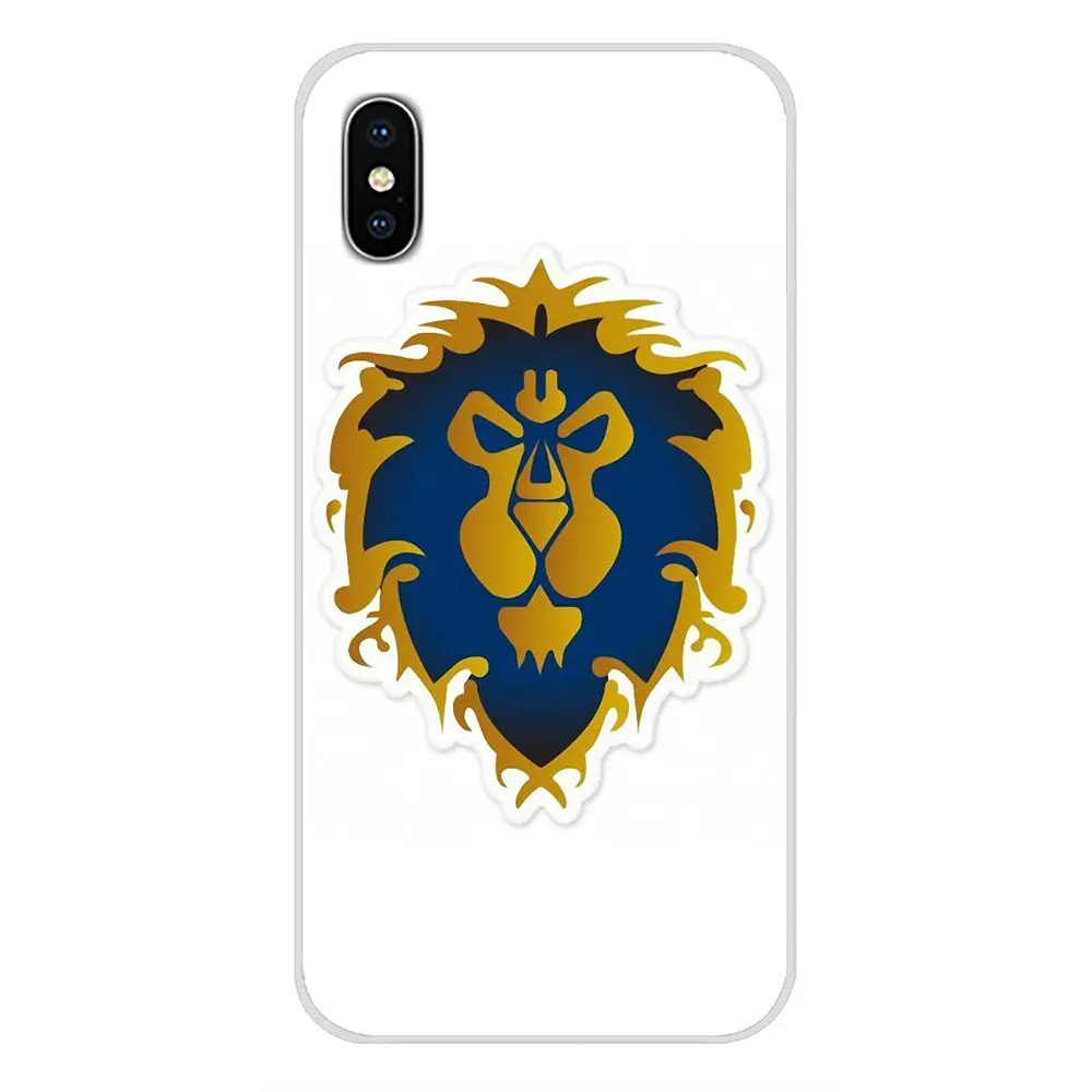 Accessories Phone Shell Covers For Motorola Moto X4 E4 E5 G5 G5S G6 Z Z2 Z3 G G2 G3 C Play Plus game World of Warcraft Alliance | Мобильные