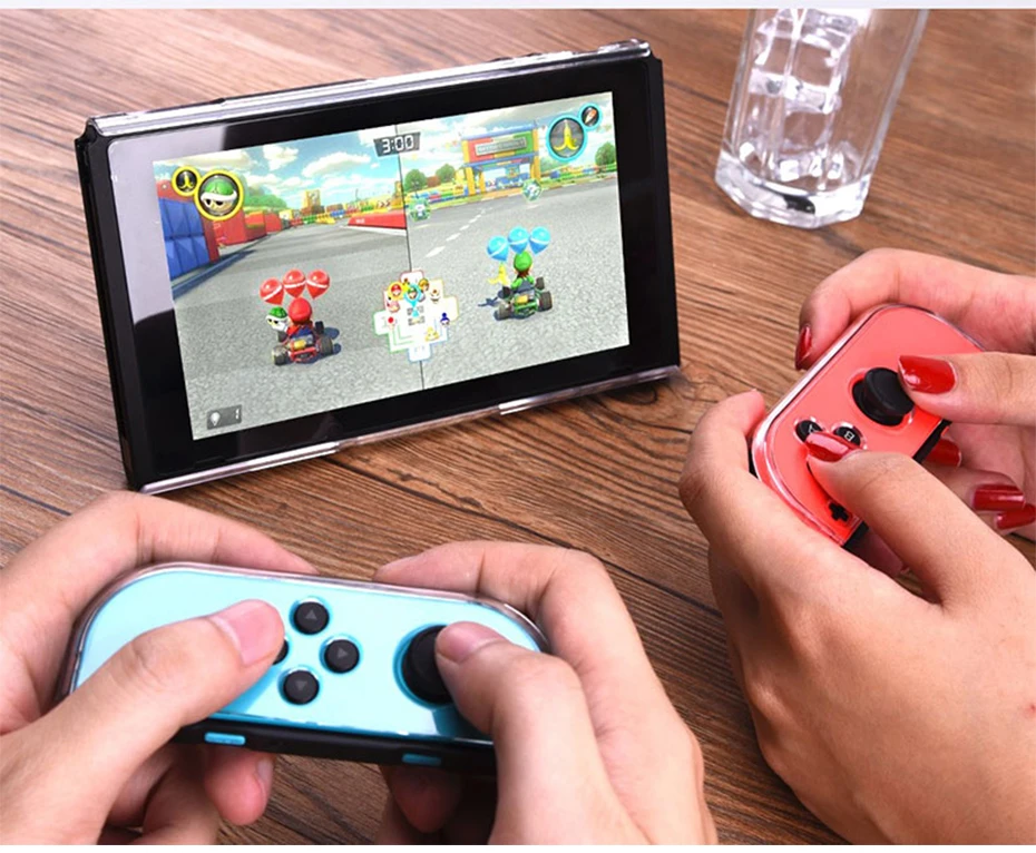 Shellnail для nintendo консоли коммутатора ТПУ/Кристалл Защитный чехол для ПК прозрачный жесткий 3 типа чехол Nintend амортизация
