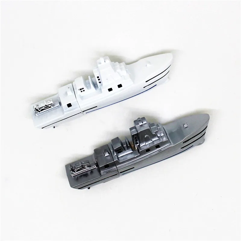 Металлический USB флеш накопитель серебристого/белого цвета 4 ГБ 8 флешка карта