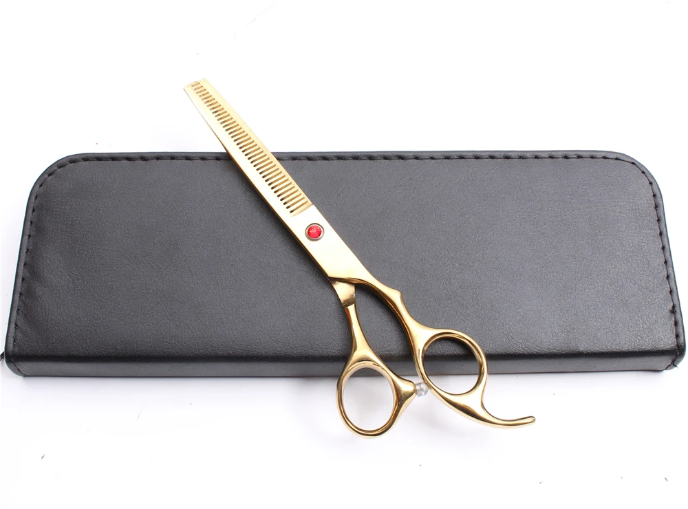 6.5&quot 18cm Jaoan Customized Logo Professional Pet Hair Scissors Cats Dogs Flur Clipping Shears Hairdressing Thinning C4007 | Красота и