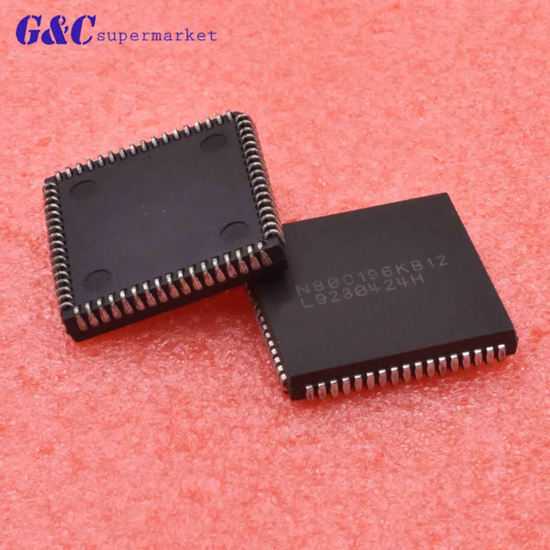 1/5 шт N80C196KB12 PLCC-68 коммерческий/Экспресс CHMOS микроконтроллер | Электронные