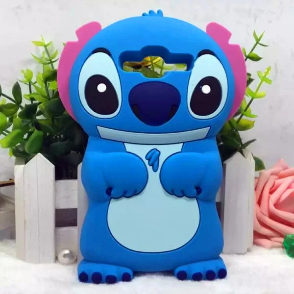 For Samsung Galaxy 2016 A3 A5 A7 J1 J1Ace J2 J3 J5 J7 3D Cute Cartoon Funny Stitch Soft Silicon Phone Back Case Cover Coque | Мобильные