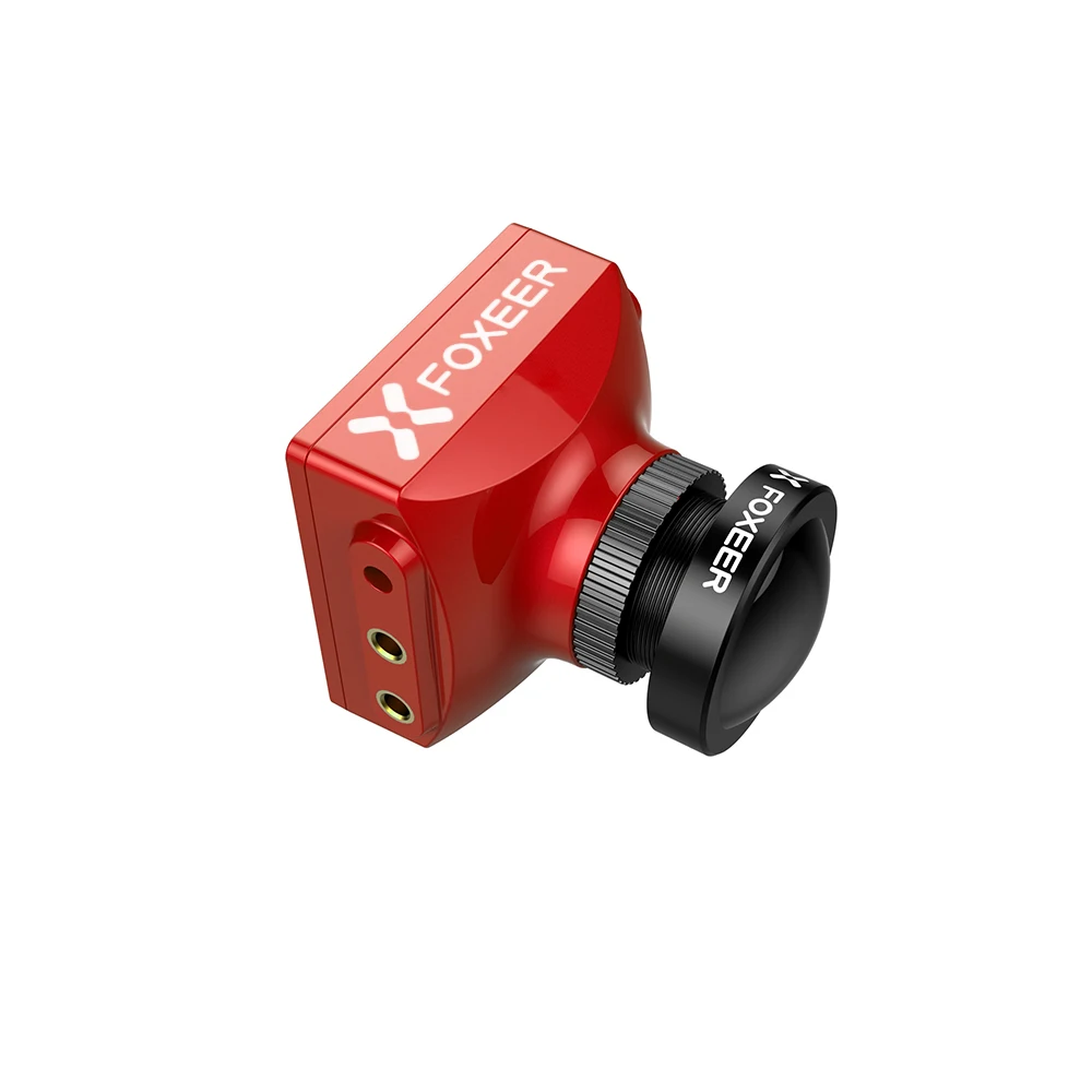 Красный Новое поступление Foxeer Cat Super Starlight FPV камера 0.0001lux низкая Задержка/HS1224/низкая задержка, низкий уровень шума/2MP сенсор - Цвет: Красный
