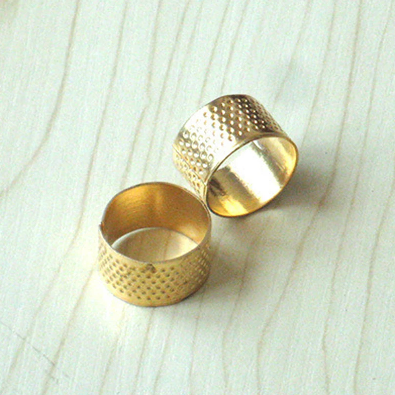 2 шт наперсток для шитья портные принадлежности кольцо домашнего инструменты