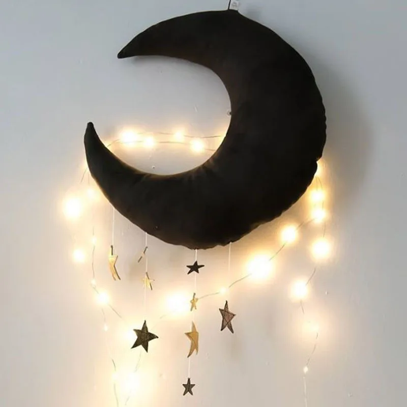 Плавающая подвеска в виде облаков с Луной и звездами подвесное украшение для