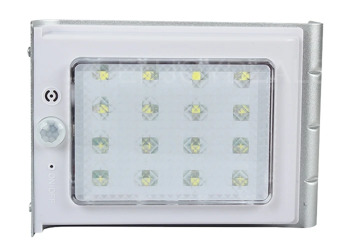 16 LED Солнечный Наружный свет 3528SMD водонепроницаемая панель с питанием от света