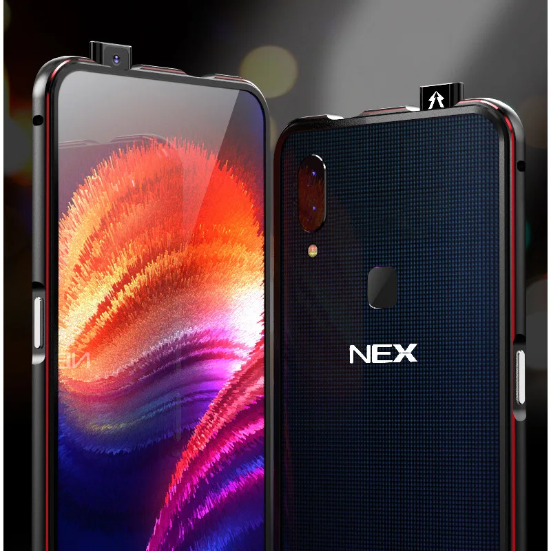 Роскошный брендовый Алюминиевый металлический бампер для Vivo Nex мобильный