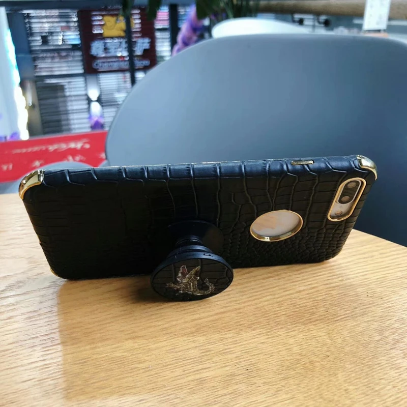SYCASE Бизнес с узором крокодиловая кожа чехол для samsung S7edge S8 S9 плюс Note8 кожаный
