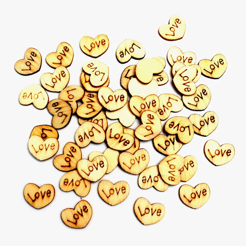 15x12mm-200pcs 50-200 шт лазерная резка, деревянные формы для рукоделия, украшения для скрапбукинга, МДФ, Мадера, украшения для дома, подходят для вечерние, свадебные декорации - Цвет: 15x12mm-200pcs