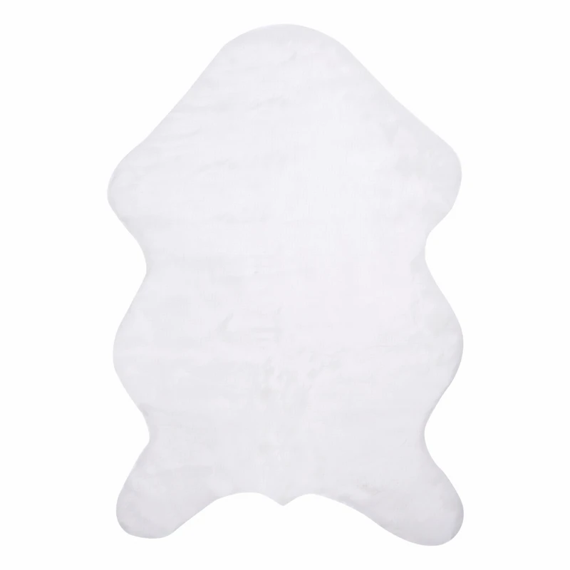 DIDIHOU мягкий искусственный ковер из овечьей кожи покрытие для стула искусственная