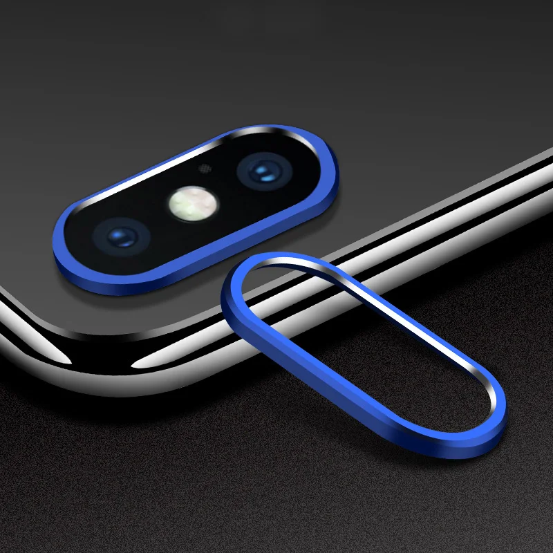 JGKK 2 шт. цветное металлическое кольцо для защиты объектива камеры Apple iPhone X 7 Plus 8/8Plus