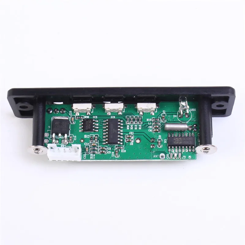 Черный 5 12 В мини mp3 декодер доска Поддержка USB SD MMC инфракрасный Дистанционное