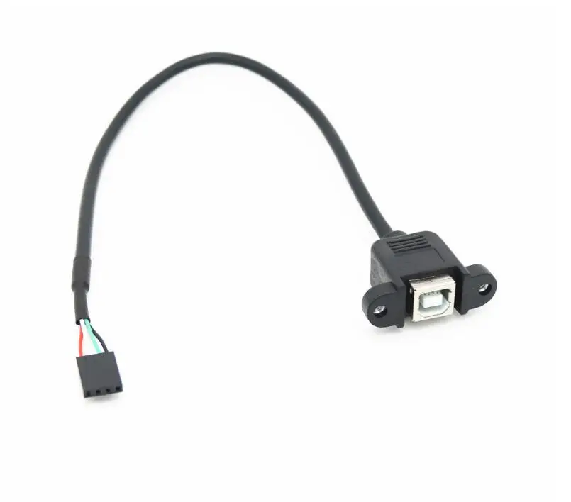 10 . Dupont   2, 54  PH2.54 5Pin   USB 2, 0  B  f/f