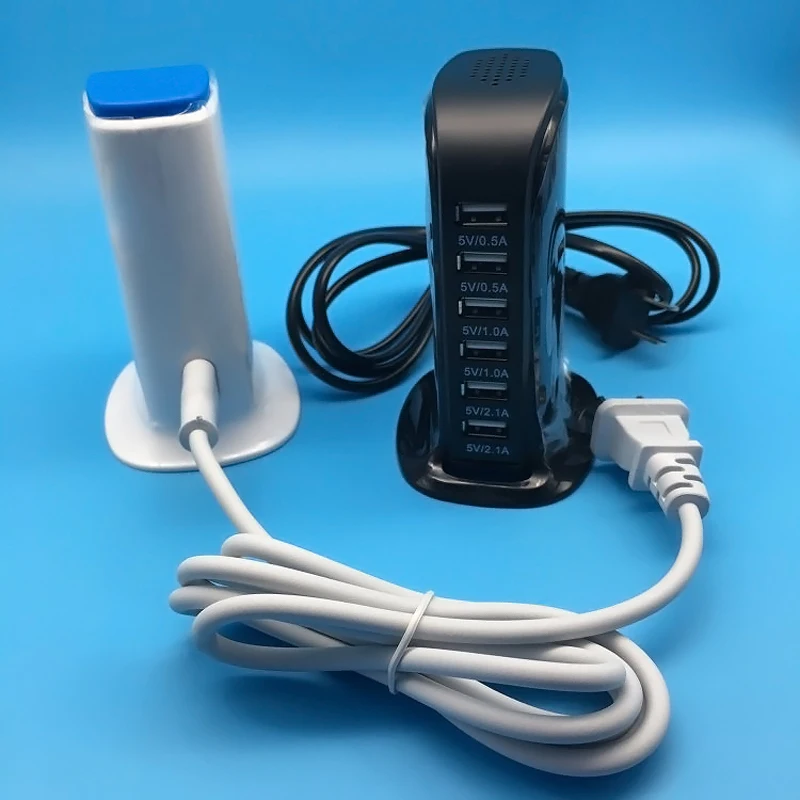 Удлинитель с USB разъемом адаптер питания для быстрой зарядки зарядное устройство