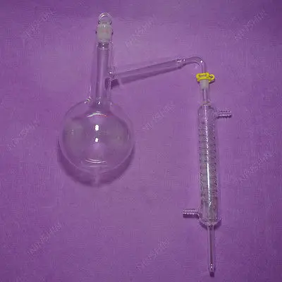 1000ML Distillation Apparatus Lab Glassware Kit Brand New | Flask