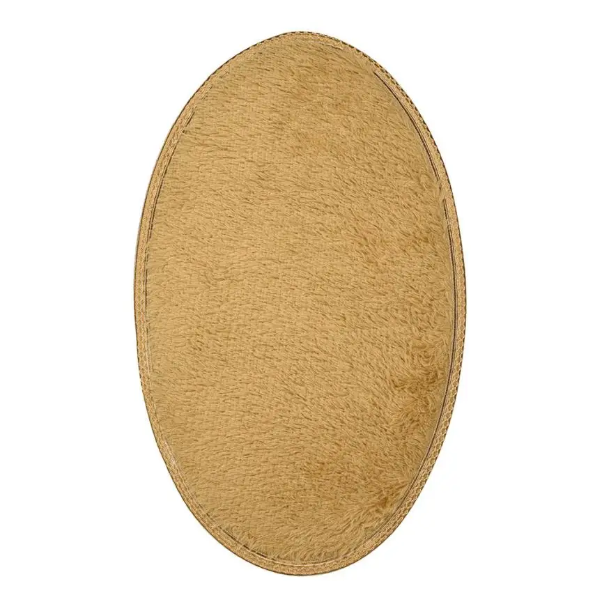 Brown 30*50 см Коврик для дома, ванной, двери, противоскользящий пушистый ворсистый ковер для дома, спальни, ванной комнаты, коврик для двери, модный ковер - Цвет: Brown