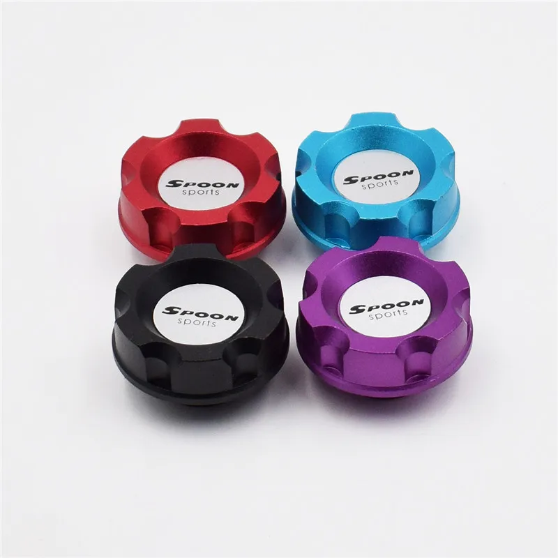 Новая ложка Спортивная алюминиевая крышка для моторного масла топливный