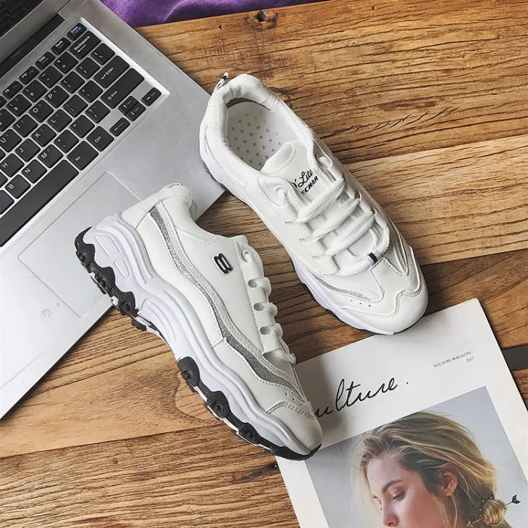 AGUTZM Лето 2019 г. для женщин Повседневное обувь дышащая кроссовки UlzzangShoes криперы