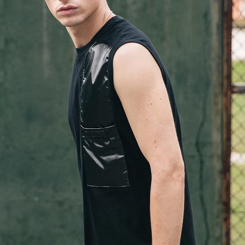 VIISHOW мужская майка в стиле хип-хоп дизайнерская модная без рукавов повседневная