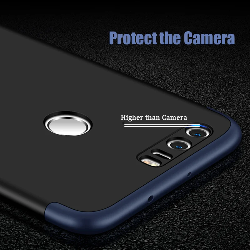 Original Hard Case For Huawei Honor 8 Lite 8pro P8 P9 Nova Armor Cover 360 Full Protector Phone Cases for huwei honorv9 v 9 |