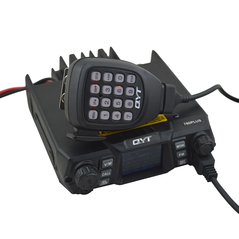 100 Вт VHF Автомагнитола QYT 780PLUS мобильный радиоприемник рация 136 174 МГц 200 каналов