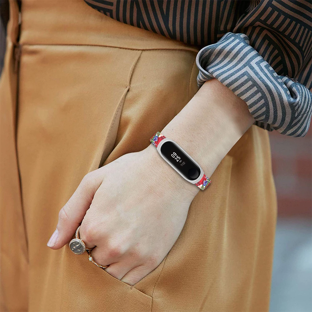 Joyozy кожаные Смарт-часы ремешок для xiaomi mi band 4/3 ремешок mi band Замена многоцветный ремешок для часов xiaomi mi Band 3/4