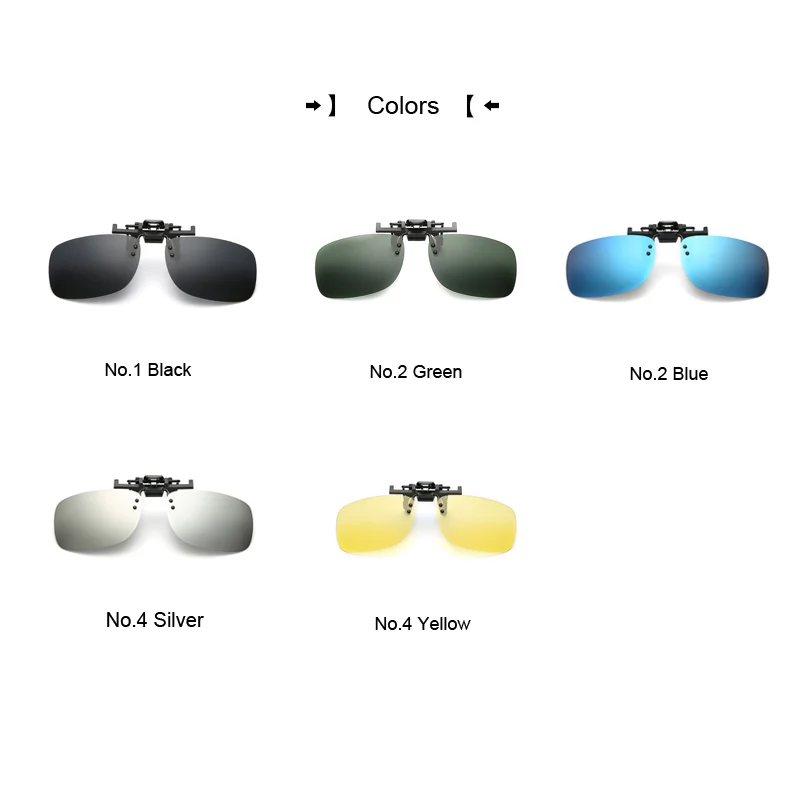 

F.J4Z Hot Cool High Quality Men Polarized Sunglasses For Fishing Driving Rimless Myopia Clip Shades Glasses