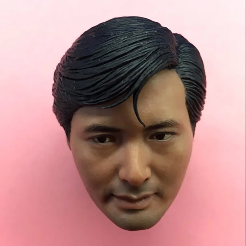 1/6 масштаб на пляже Китай Chow Yun Толстая голова резьба мужская версия модель
