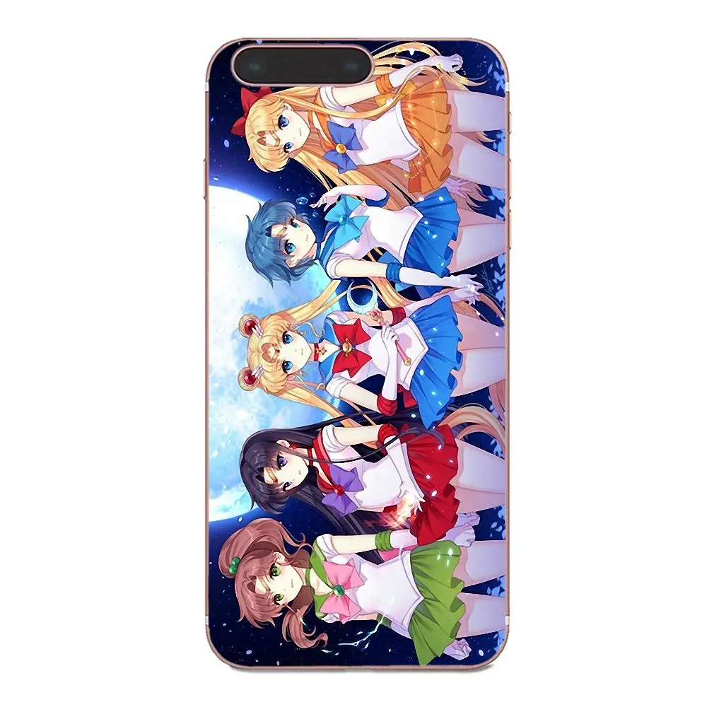 Чехол для телефона Sailor Moon Girls Galaxy Alpha Core Note 2 3 4 S2 A10 A20 A20E A30 A40 A50 A60 A70 M10 M20 M30 |