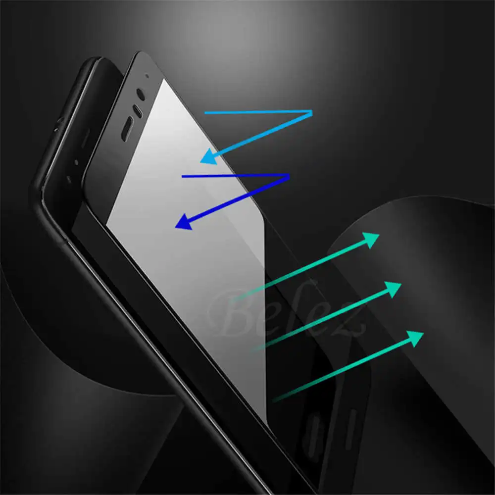 5D полное покрытие закаленное Стекло Для Сяо mi красный Примечание 5 5A 4A 4X pro plus