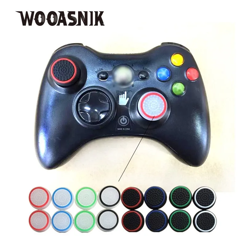 4 шт. контроллер аналогового Ручки рулевые для мотоциклов флэш-стикер Пуговицы