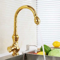 gold brush basin faucet gold brass bathroom faucet single handle water tap gold brush sink tap cold and hot mixer tap