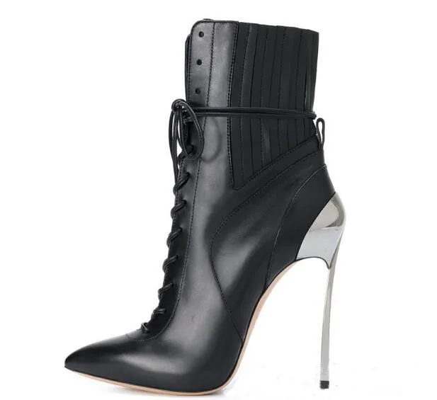 Осенняя женская обувь из натуральной кожи Модные Дизайнерские ботильоны с