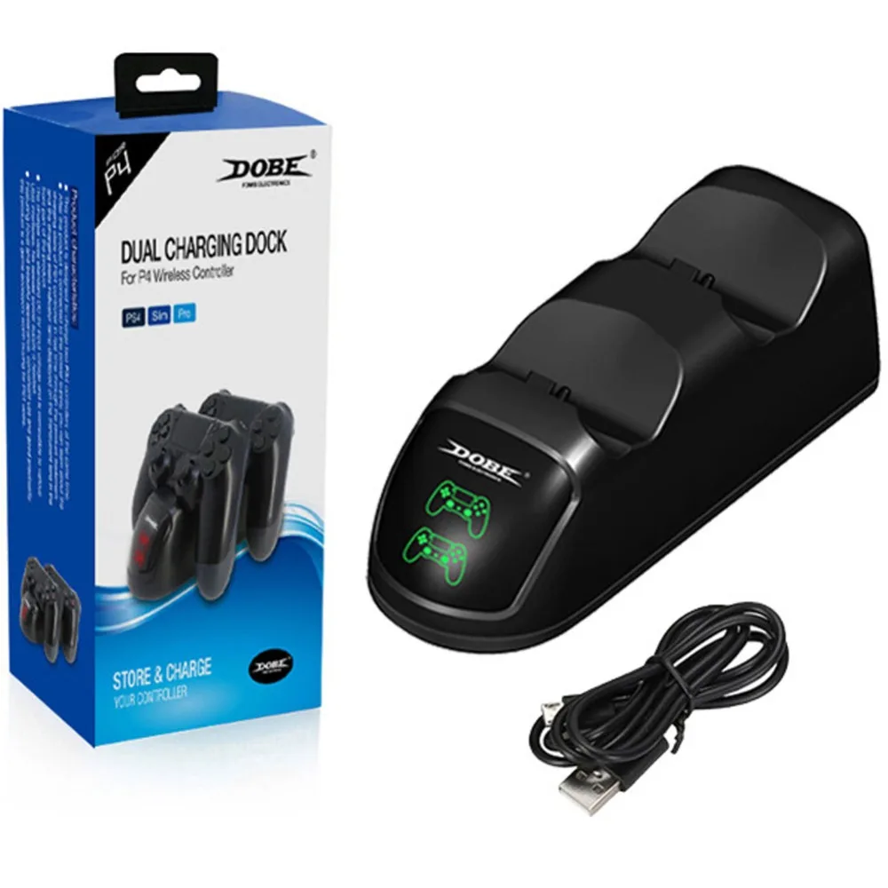 Dual USB Зарядное устройство док станции Встроенный Micro адаптер Порты #277030|Запасные
