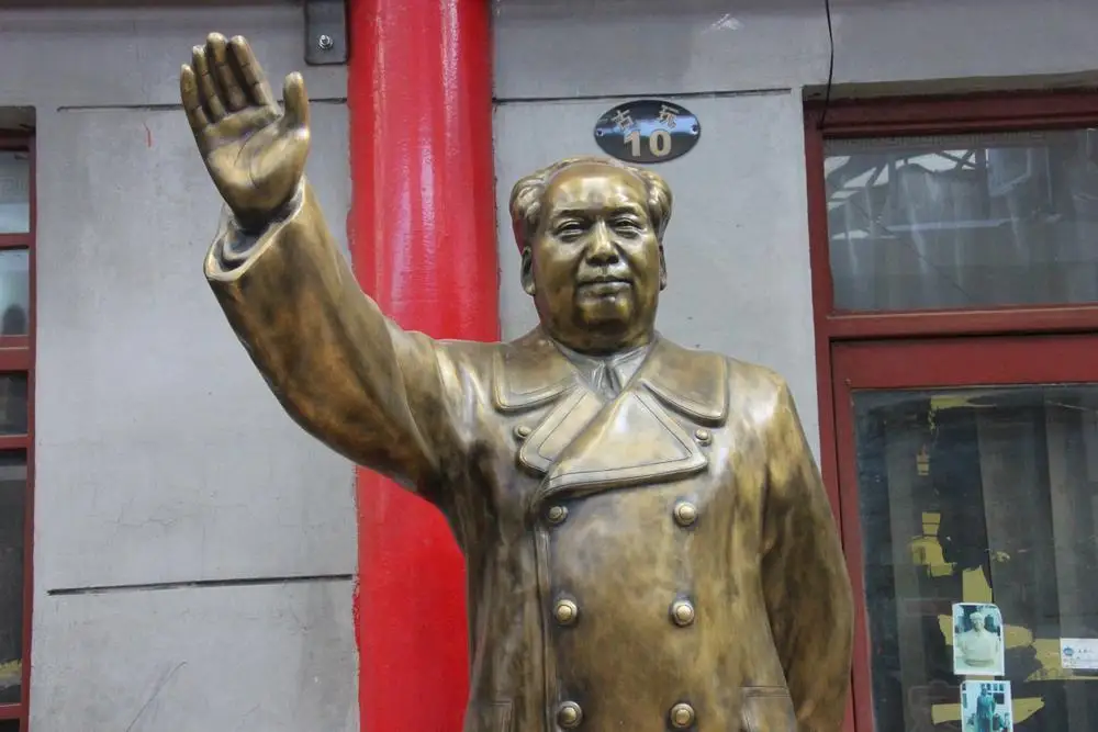 91 &quotКитай Медь Бронзовый Постоянный великий лидер Мао Цзэдун статуя|statue 1:1|statue