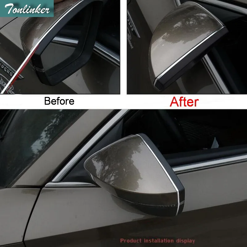 Tonlinker 1 шт. DIY ABS хром автомобильный Стайлинг многоцелевой обшивка кузова изюминка бар крышка для SKODA Superb-16 части Аксессуары