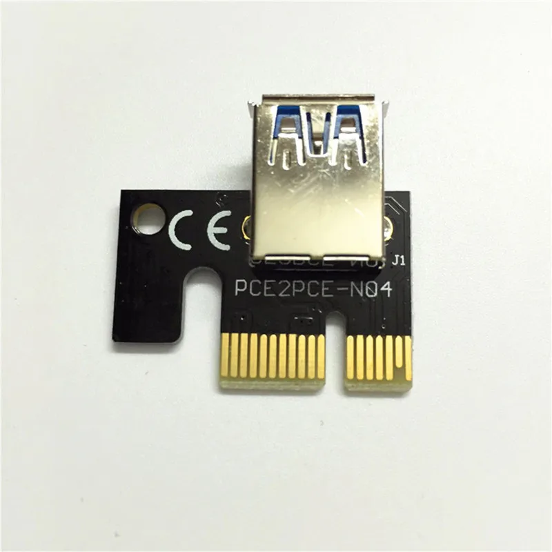 60 см USB 3.0 PCI E эспрессо 1x a 16x Райзер удлинитель картао адаптер питания SATA кабель с