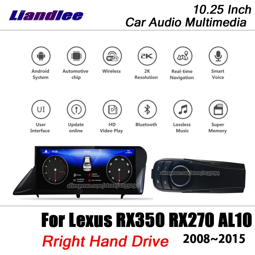 Автомобильный Android Радио HD сенсорный экран для Lexus RX350 RX270 правый руль 2008~ 2011 2012 2013 gps навигация Мультимедиа