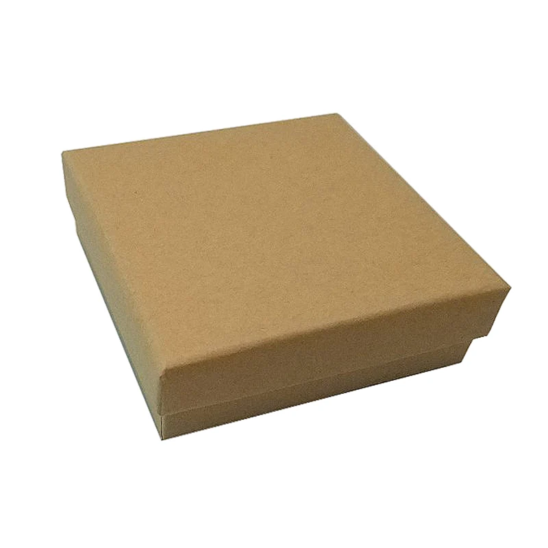 16 pieces of kraft cardboard jewelry box 9 * 3cm | Украшения и аксессуары
