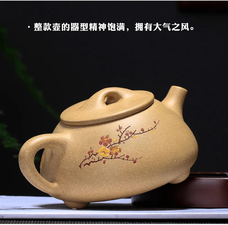 Настоящий чайный горшок Yixing Zisha для китайского чая кунг-фу, высококлассный чайник из фиолетовой глины ручной работы, чайник для чая улунг для заваривания чая